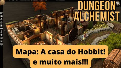 Dungeon Alchemist 3 Mapas A Casa Do Hobbit Hospital Posto