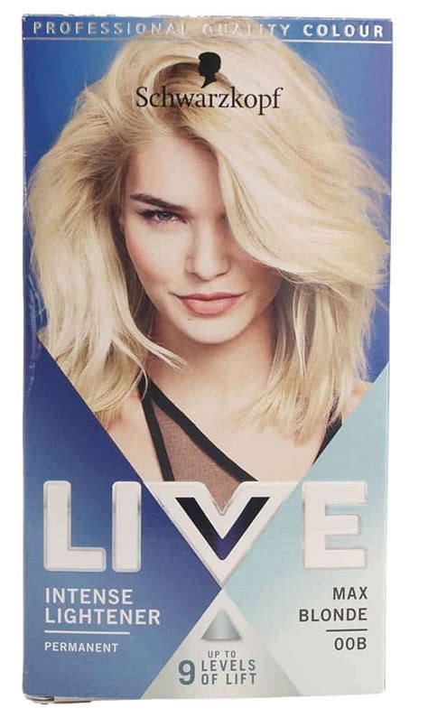 Schwarzkopf Intense Lightener Max Blonde B Worldmart