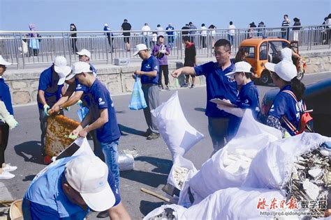 净滩行动，守护美丽海岸线 启东日报