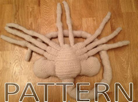 Facehugger Crochet Pattern Etsy