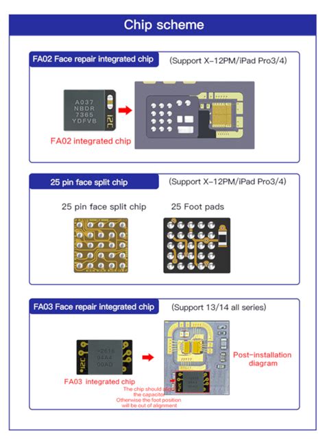 I C Face Face Id Dot Matrix Repair Instrument For Iphone X Pro Max