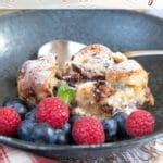 Hot Cross Bun Bread Butter Pudding Helen S Fuss Free Flavours
