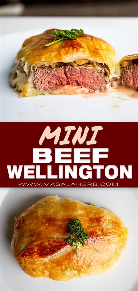 Individual Beef Wellington Recipe (Mini Wellington)