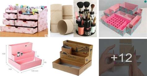 Aprende cómo crear un organizador para maquillaje simple Organización