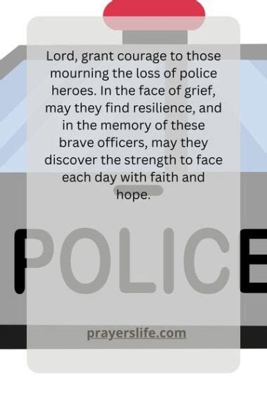 25 Best Prayer For Fallen Police Officers