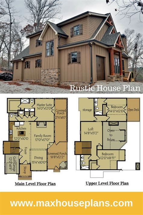 Rustic Style House Plans In Rustic House Plans Rustic House