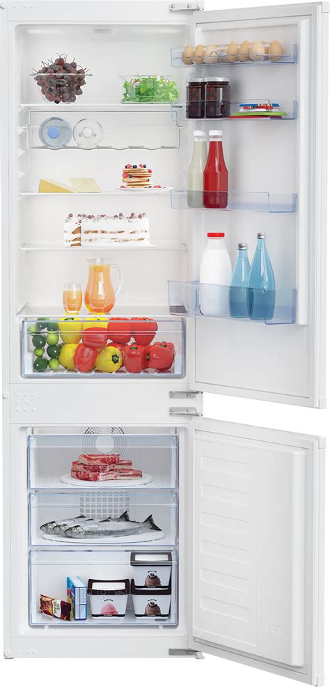 Integrated Frost Free Combi Fridge Freezer Bcfd Beko Uk