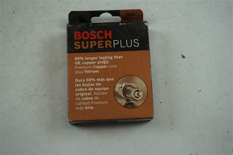 Bosch Super Plus Spark Plugs Pack Of Nos Factory Oem Parts