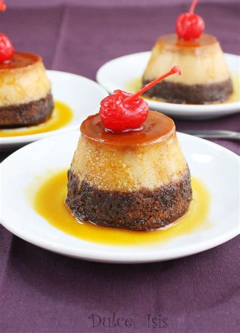 Mini Chocoflan O Pastel Imposible De Chocolate Receta Brownie De