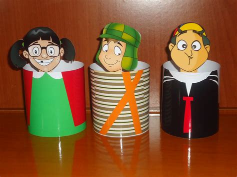 Centro De Mesa Turma Do Chaves Eloarts Festejando Personalidade