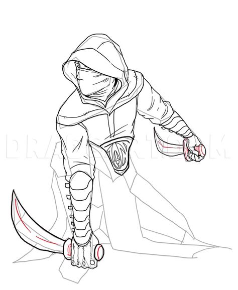 How To Draw An Assassin Step By Step Drawing Guide By NeekoNoir