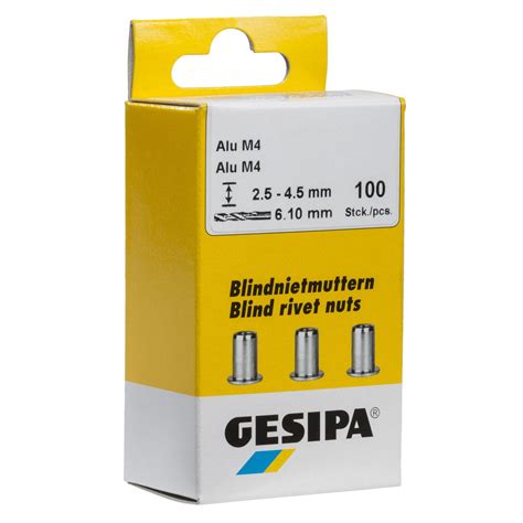 Rivetto Cieco Mini Pack Gesipa Blindniettechnik Gmbh A Testa