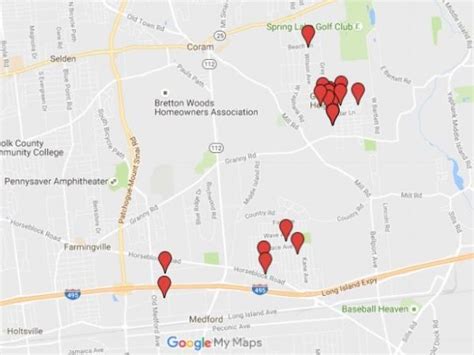 Sex Offender Map Medford Homes To Be Aware Of This Halloween Medford Ny Patch