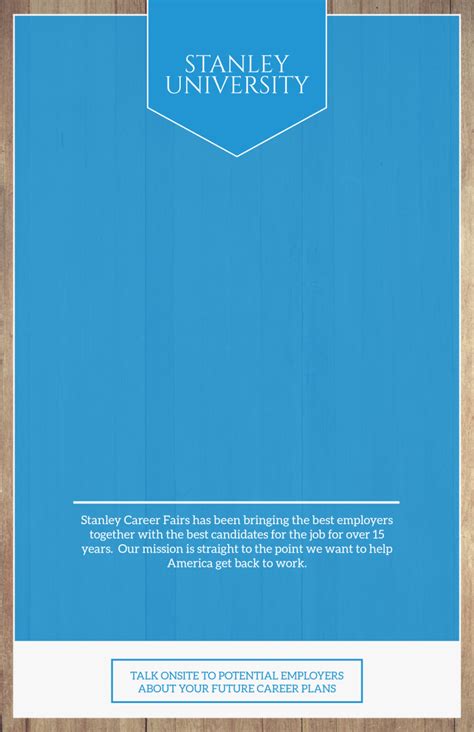 Career Fair Poster Template | MyCreativeShop