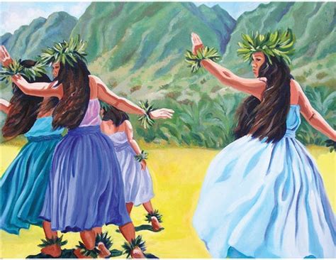 Hawaiian Hula Hoi Hawaiian Hula Hula Dancers Island Etsy