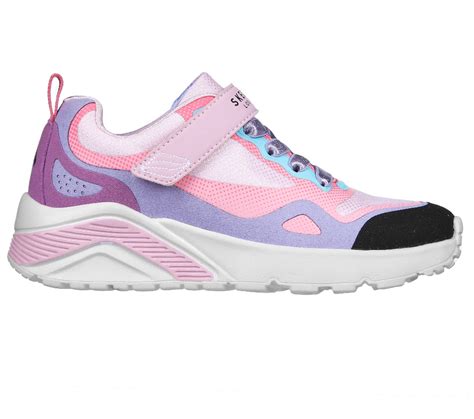 Ripley ZAPATILLA NIÑA SKECHERS URBANAS ROSADO UNO LITE