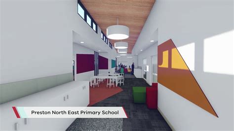 Fly Through The New Look Preston North East Primary School Youtube