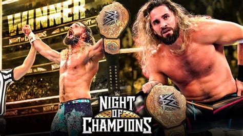 Seth Rollins Wins World Heavyweight Championship Night Of Champions