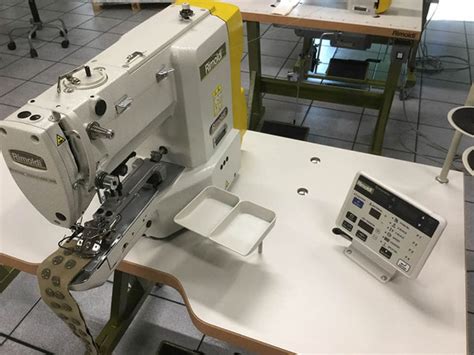 Máquina de coser para botones R 438 FX 03 RIMOLDI punto anudado