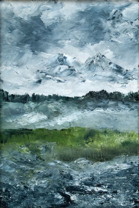 August Strindberg Landscape Study Thielska 353 Categorypaintings By