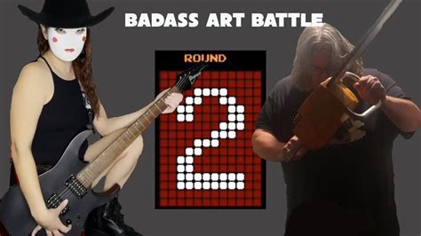 Leatherface Badass Art Battle Round Badisrad Vs Artofawr Youtube