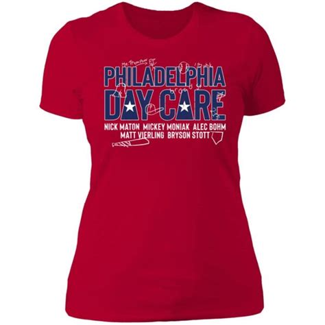 Philadelphia Day Care Alec Bohm Matt Vierling Bryson Stott Shirt