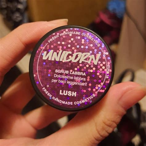 Lush Fresh Handmade Cosmetics Unicorn Lip Scrub Review Abillion