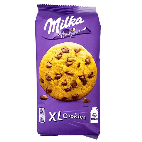 Печенье Milka XL Cookies Choco 184г купить в интернет магазине OZON