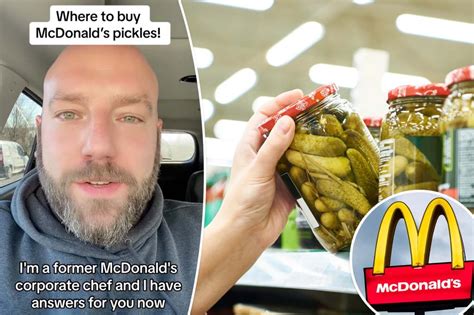 Ex Mcdonalds Chef Reveals Perfect Pickle Mcdupe — Heres Where To Buy