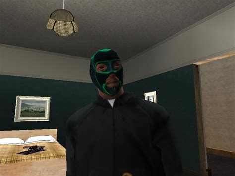 Gta San Andreas New Burglary Mask For Cj Mod