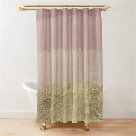 Sage Green Watercolor Ombre Shower Curtain Bathroom Fabric Polyester Waterproof Modern Shower