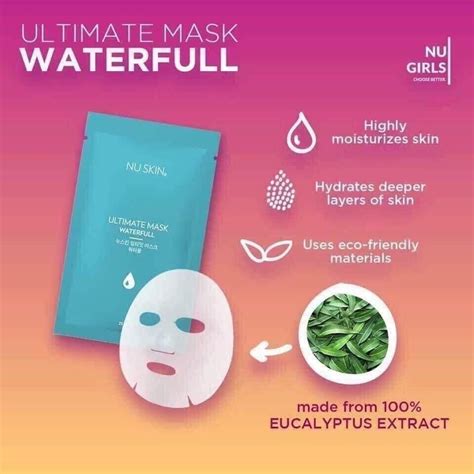 Ultimate Waterfull Mask Nu Skin Nuskin Etsy Canada
