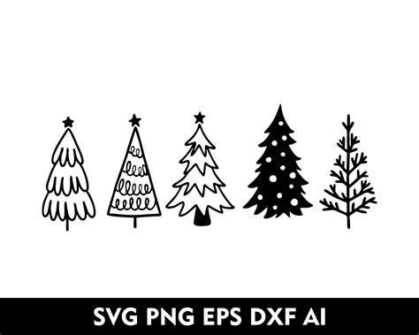 Christmas Tree Svg Bundle Christmas Svg Christmas Tree Svg - Etsy