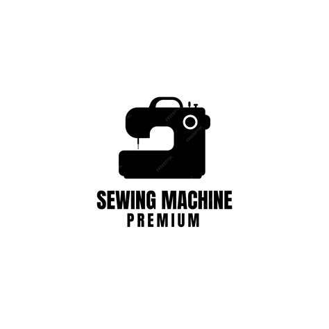 Premium Vector Sewing Machine Logo Vector Design Template Illustration