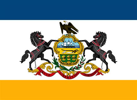 The State Flag Of Pennsylvania Alternate Pro 1 By