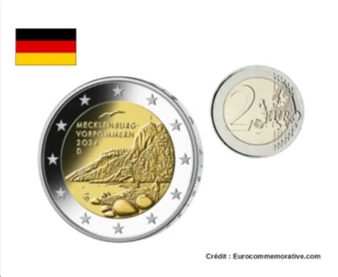 Euros Comm Morative Allemagne Mecklenburg Unc Eur Picclick Fr