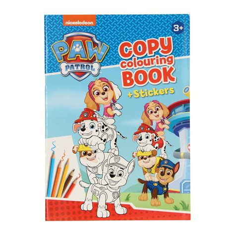 Kleurboek PAW Patrol Met Kleurvoorbeelden Thimble Toys