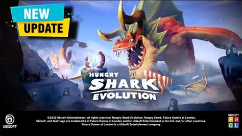 New Update September 2022 New Shark Sharknarok Hungry Shark Evolution Youtube