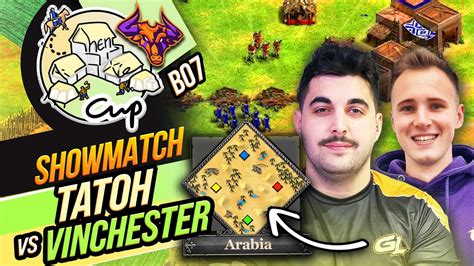 TaToH Vs Vinchester Showmatch For The 1v1 20k Arabia Cup Best O F7