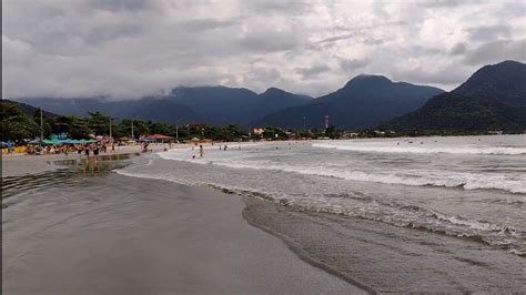 Vejam como está Ubatuba Sp 04 10 21 praia Perequê Açu YouTube