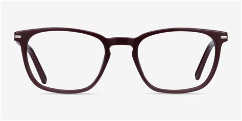 Camille Understated Burgundy Eyeglasses Eyebuydirect Canada