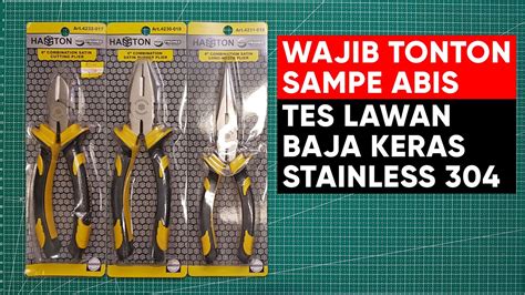 Review Tang Hasston Prohex Kombinasi 4230 018 Potong Diagonal 4232 017