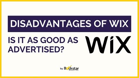 8 Disadvantages Of Wix Is It As Good As Advertised YouTube