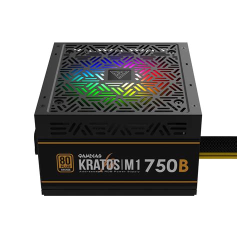 Gamdias Rgb Gaming Pc Power Supply 750w 80 Plus Bronze Certified 750