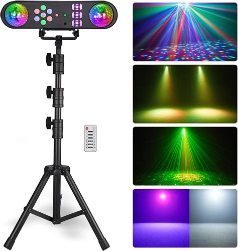 Lampes Dj T Te Mobile W Rgbw Led Avec Effets D Clairage Mixtes