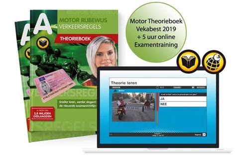 Motor Theorieboek Vekabest Motor Theorie Leren Rijbewijs A Met