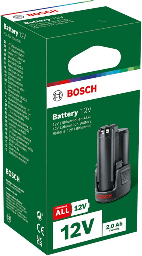 Bosch Battery Pack PBA 12V 3DJake Ireland