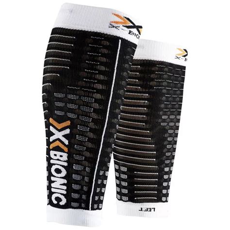 X Bionic Womens Spyker Competition Compression Calf Sleeves Blackwhi