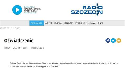 Wojciech Kussowski On Twitter Skoro Radio Szczecin I Tduklanowski