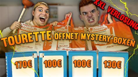 Tourette testet Saturn Media Markt Mysterie Überraschungsboxen Boxen